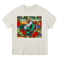 Cream flamenco dancer tumbler Heavy Core Tee - BundleAndBundleShop