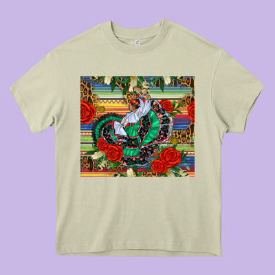 Flamenco Dancer Tumbler Heavy Core Tee Designed By Bundleandbundleshop