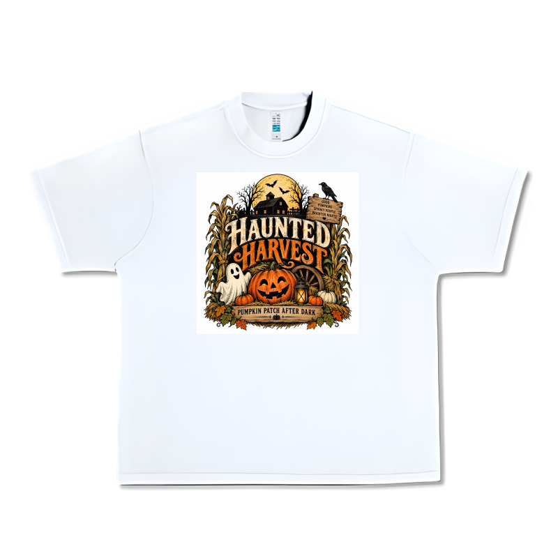 Haunted Harvest Urban Heavy Tee by Merry & Macabre | Teevron