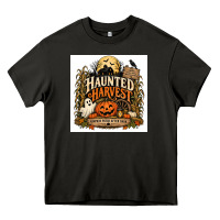 Asphalt Haunted Harvest Heavy Core Tee - Merry & Macabre