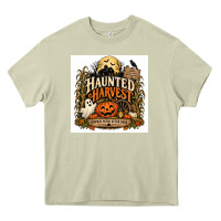 Mossy Haunted Harvest Heavy Core Tee - Merry & Macabre