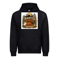 Black Haunted Harvest Urban Hoodie - Merry & Macabre