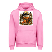 Fuchsia Pink Haunted Harvest Urban Hoodie - Merry & Macabre