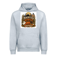 Heather Grey Haunted Harvest Urban Hoodie - Merry & Macabre