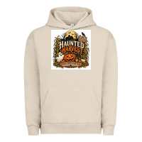 Pigment French Oak Haunted Harvest Urban Hoodie - Merry & Macabre