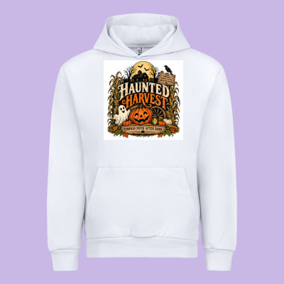 Haunted Harvest Urban Hoodie Designed By Merry & Macabre