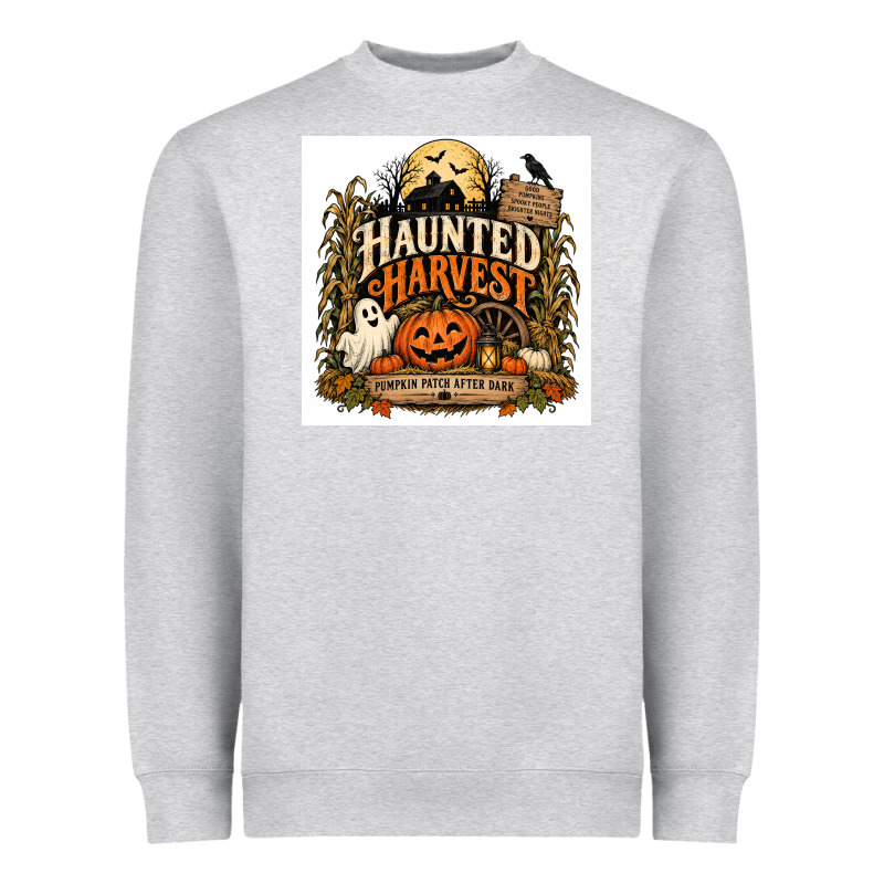 Haunted Harvest Heavyweight Sweatshirt by Merry & Macabre | Teevron