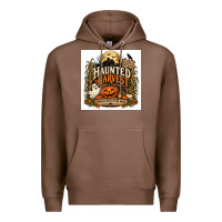 Chestnut Haunted Harvest Premium Hoodie - Merry & Macabre