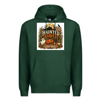 Sports Green Haunted Harvest Premium Hoodie - Merry & Macabre