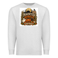 Oatmeal Heather Haunted Harvest Premium Sweatshirt - Merry & Macabre