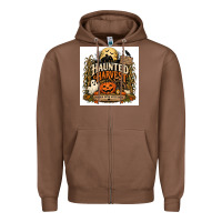 Chestnut Haunted Harvest Zipper Hoodie - Merry & Macabre