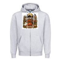 Heather Grey Haunted Harvest Zipper Hoodie - Merry & Macabre