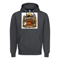 Smoke Haunted Harvest Zipper Hoodie - Merry & Macabre