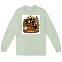 Matcha Haunted Harvest Long Sleeve Tee - Merry & Macabre
