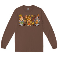 Chestnut fall gnomies Long Sleeve Tee - BarkalooDesign