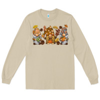 Mushroom fall gnomies Long Sleeve Tee - BarkalooDesign