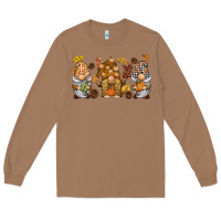 Toasted Coconut fall gnomies Long Sleeve Tee - BarkalooDesign