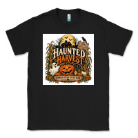 Black Haunted Harvest Classic Tee - Merry & Macabre