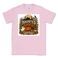 Bubblegum Pink Haunted Harvest Classic Tee - Merry & Macabre