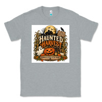 Heather Grey Haunted Harvest Classic Tee - Merry & Macabre