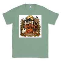 Sage Haunted Harvest Classic Tee - Merry & Macabre