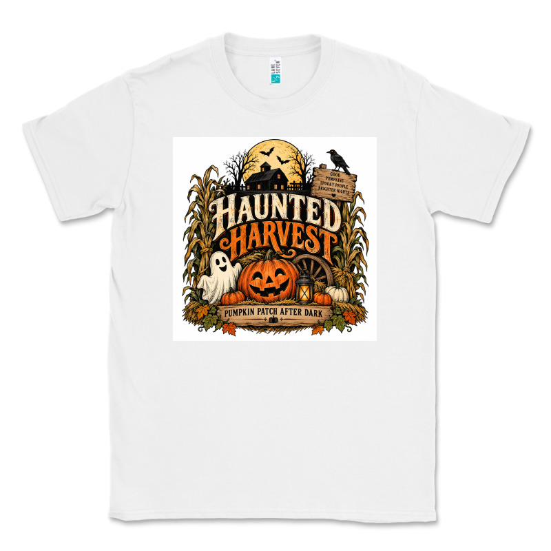 Haunted Harvest Classic Tee by Merry & Macabre | Teevron