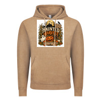 Vintage Coffee Haunted Harvest Vintage Hoodie - Merry & Macabre