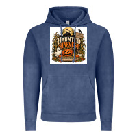 Vintage Denim Haunted Harvest Vintage Hoodie - Merry & Macabre