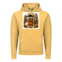 Vintage Mustard Haunted Harvest Vintage Hoodie - Merry & Macabre