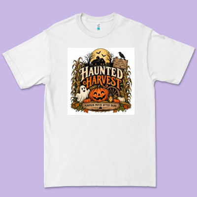 Premium Tee Haunted Harvest