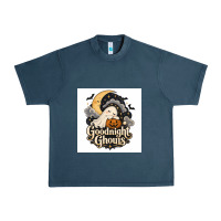 Midnight Navy Goodnight Ghouis Urban Heavy Tee - Merry & Macabre