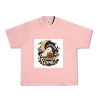 Salmon Goodnight Ghouis Urban Heavy Tee - Merry & Macabre