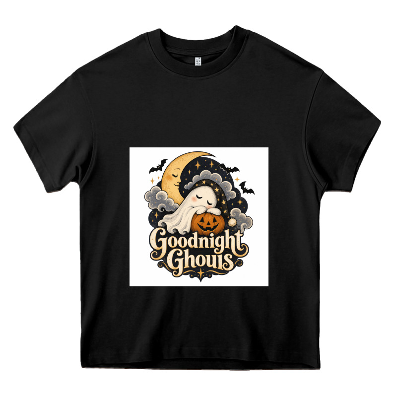 Goodnight Ghouis Heavy Core Tee by Merry & Macabre | Teevron
