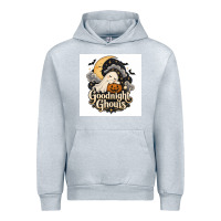Heather Grey Goodnight Ghouis Urban Hoodie - Merry & Macabre