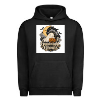 Pigment Black Goodnight Ghouis Urban Hoodie - Merry & Macabre