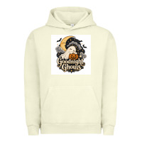 Pigment Pistachio Goodnight Ghouis Urban Hoodie - Merry & Macabre
