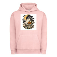 Pigment Salmon Goodnight Ghouis Urban Hoodie - Merry & Macabre