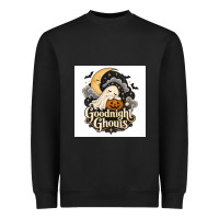 Black Goodnight Ghouis Heavyweight Sweatshirt - Merry & Macabre