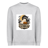 Heather Grey Goodnight Ghouis Heavyweight Sweatshirt - Merry & Macabre