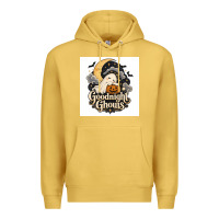Antique Gold Goodnight Ghouis Premium Hoodie - Merry & Macabre
