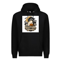Black Goodnight Ghouis Premium Hoodie - Merry & Macabre