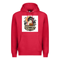 Cardinal Goodnight Ghouis Premium Hoodie - Merry & Macabre