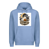Colony Blue Goodnight Ghouis Premium Hoodie - Merry & Macabre