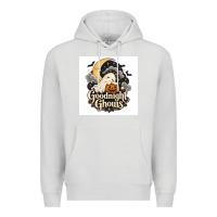 Dove Grey Goodnight Ghouis Premium Hoodie - Merry & Macabre