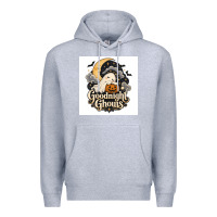 Heather Grey Goodnight Ghouis Premium Hoodie - Merry & Macabre