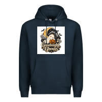 Navy Goodnight Ghouis Premium Hoodie - Merry & Macabre