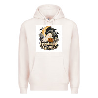 Pale Pink Goodnight Ghouis Premium Hoodie - Merry & Macabre
