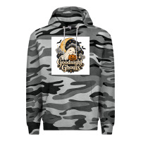Slate Camo Goodnight Ghouis Premium Hoodie - Merry & Macabre