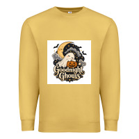 Antique Gold Goodnight Ghouis Premium Sweatshirt - Merry & Macabre