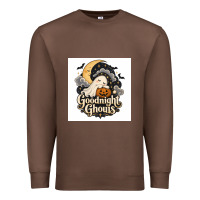 Chestnut Goodnight Ghouis Premium Sweatshirt - Merry & Macabre